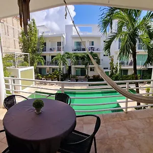  Apartamento Poolside Tranquil In México